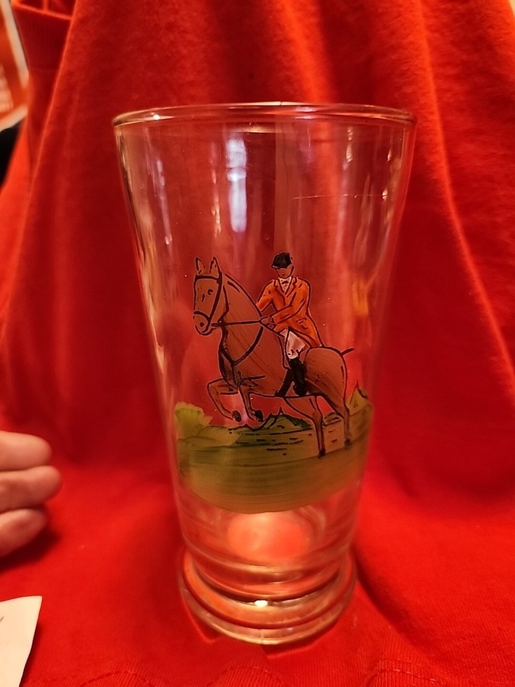 Fox Hunting Old Fachion Hand Painted
