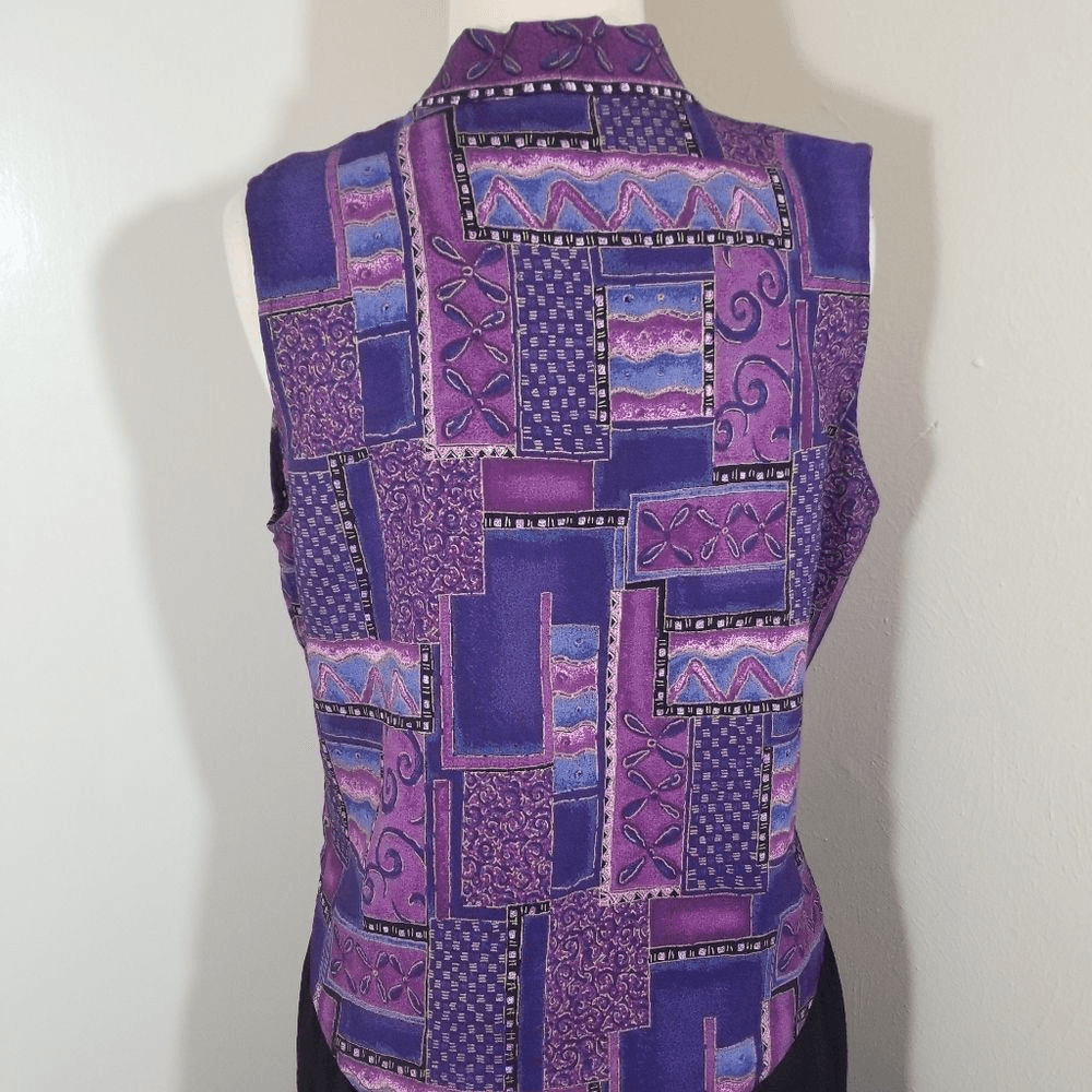 {Red Rock Reflections} SET: Patchwork Skirt & Vest