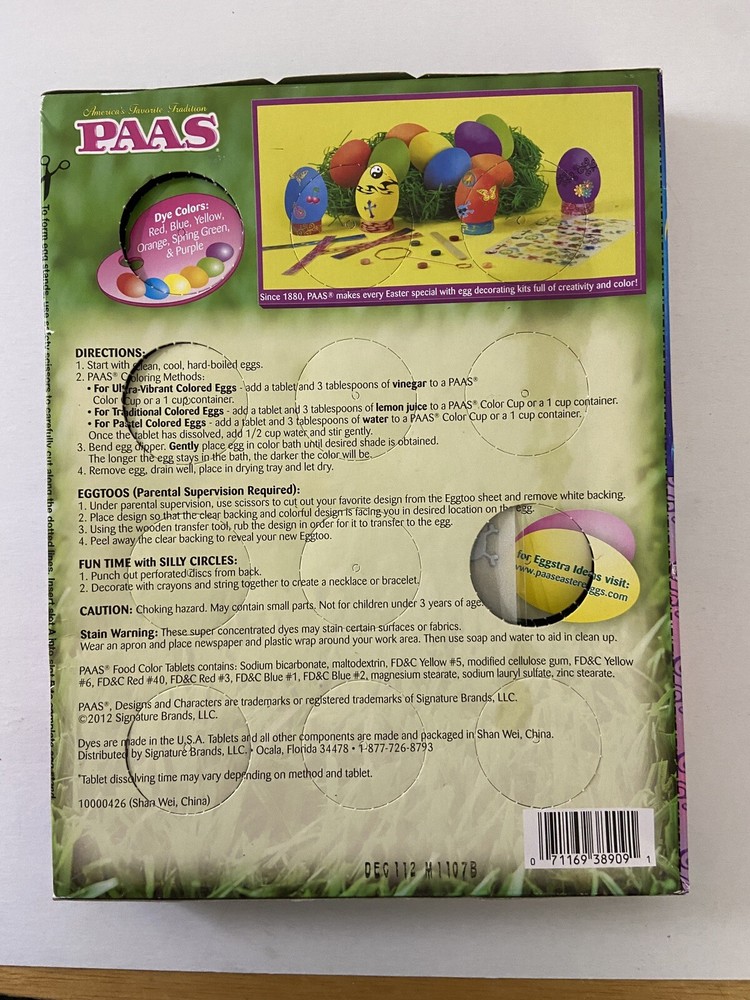 PAAS Fun Expressions Easter Egg Decorating Kit Target Exclusive Eggtoos