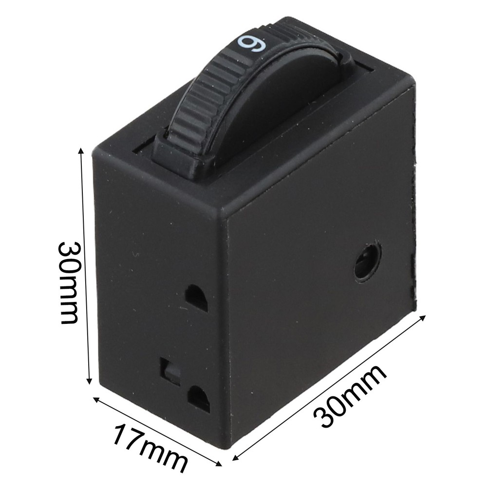 Simplified Operation Six Speed Control Switch for Your Angle Grinder Needs