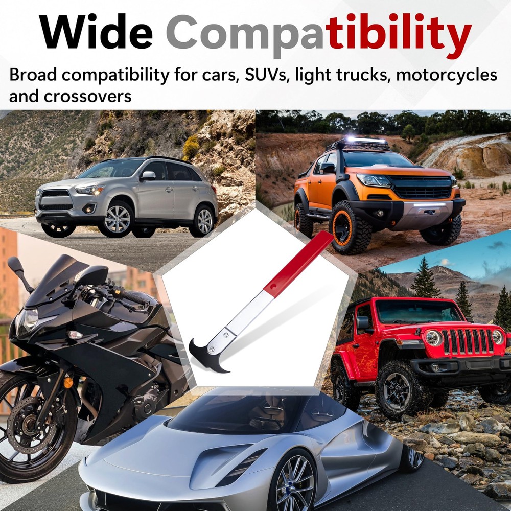 ecocstm Seal Puller Tool, Oil Removal Tool with Dual Hook, Universal...