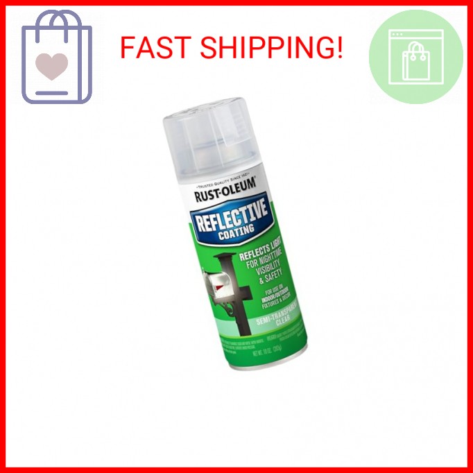 Rust-Oleum 214944 Specialty Reflective Finish Spray, 10 oz