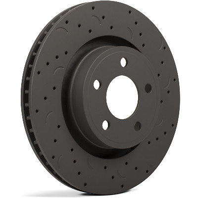 Hawk Performance HTC4198 fits Dodge 2011 Durango Solid Rear Brake Rotor Set