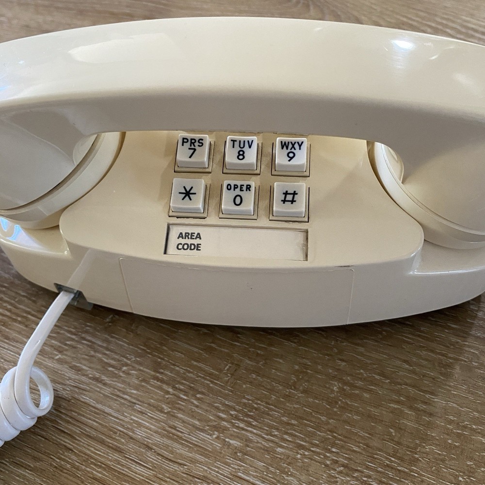 Push Button Phone Dial Card Insert AREA CODE