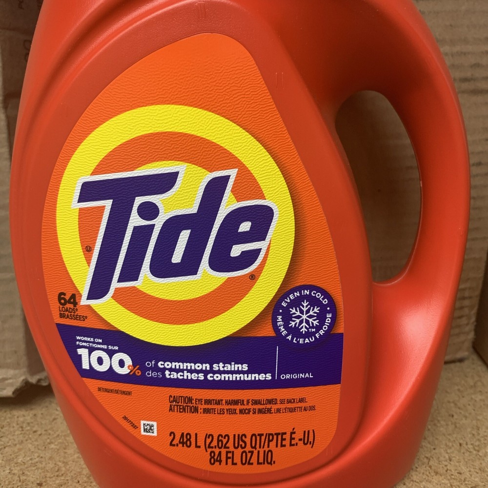 Tide 84 oz. 64-Load HE Liquid Laundry Detergent - Original New