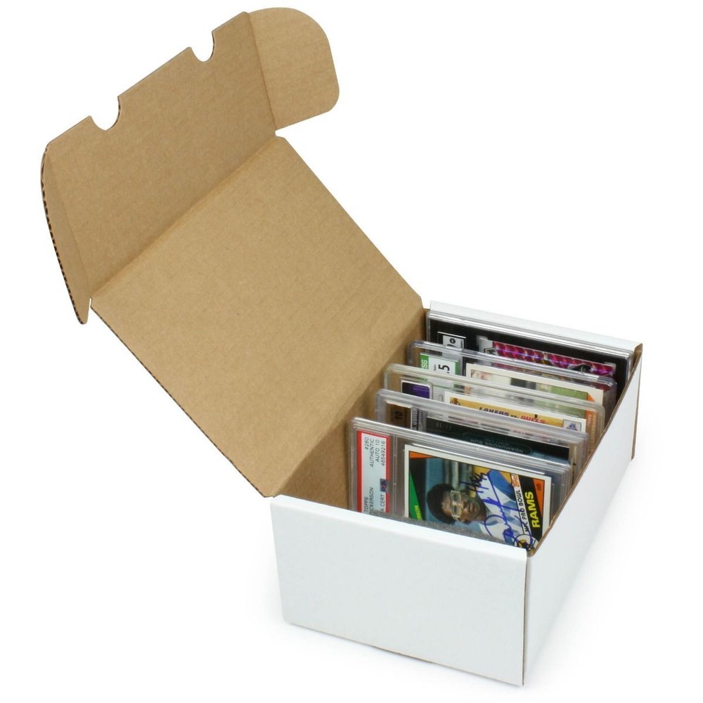 5 BCW Graded Trading Card Boxes