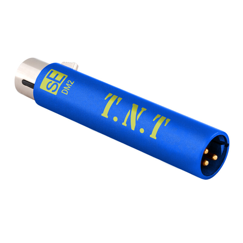 sE Electronics DM2 TNT 15/30dB In-Line Microphone Phantom Powered Clean Boost