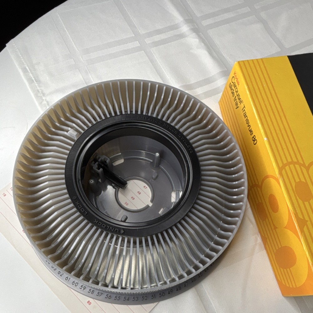 Kodak Carousel Transvue 80 Stackable Slide Tray - 80 Capacity