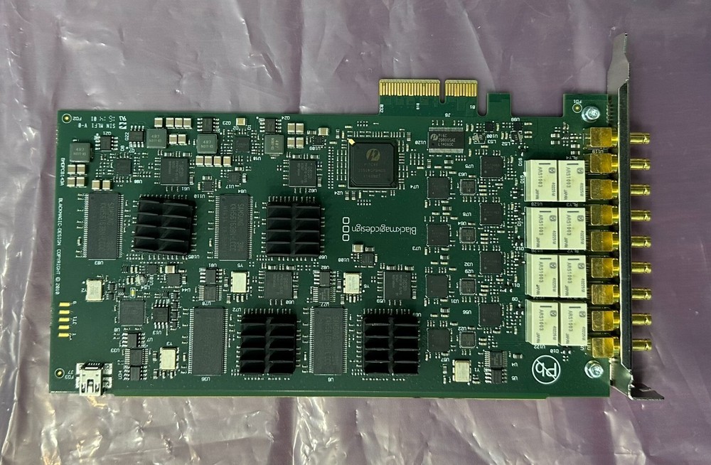 Blackmagic Design DeckLink Quad PCIe SDI Capture Card Replacement