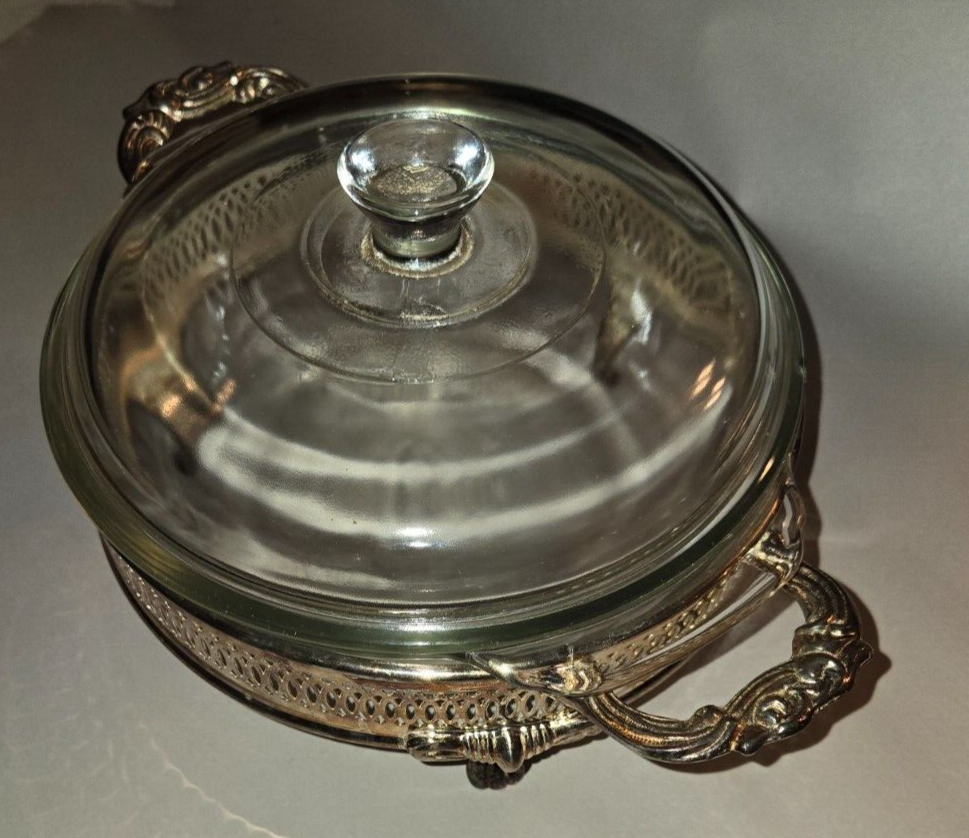 Leonard Silver MFG. Casserole 1 1/2 Quart #551 Silver plated