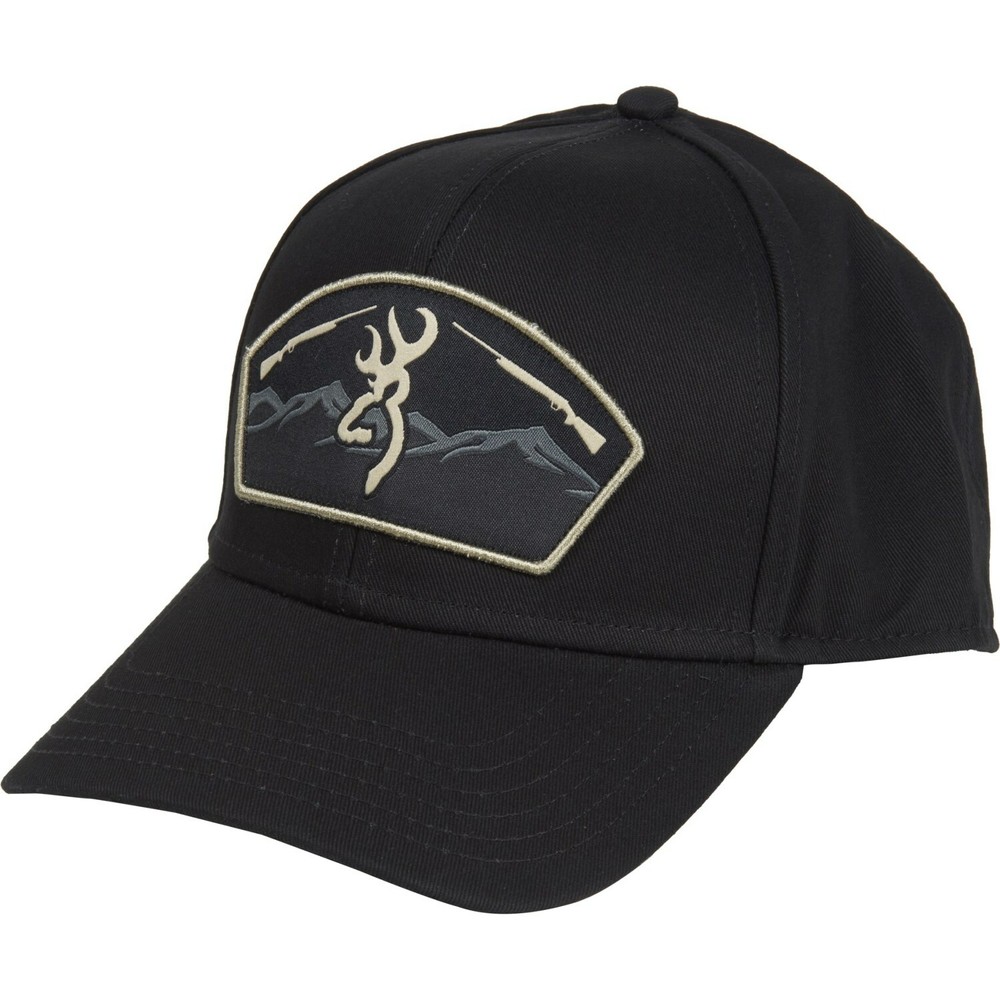 Browning Sierra Men's Snapback Baseball Cap - Black - NWT