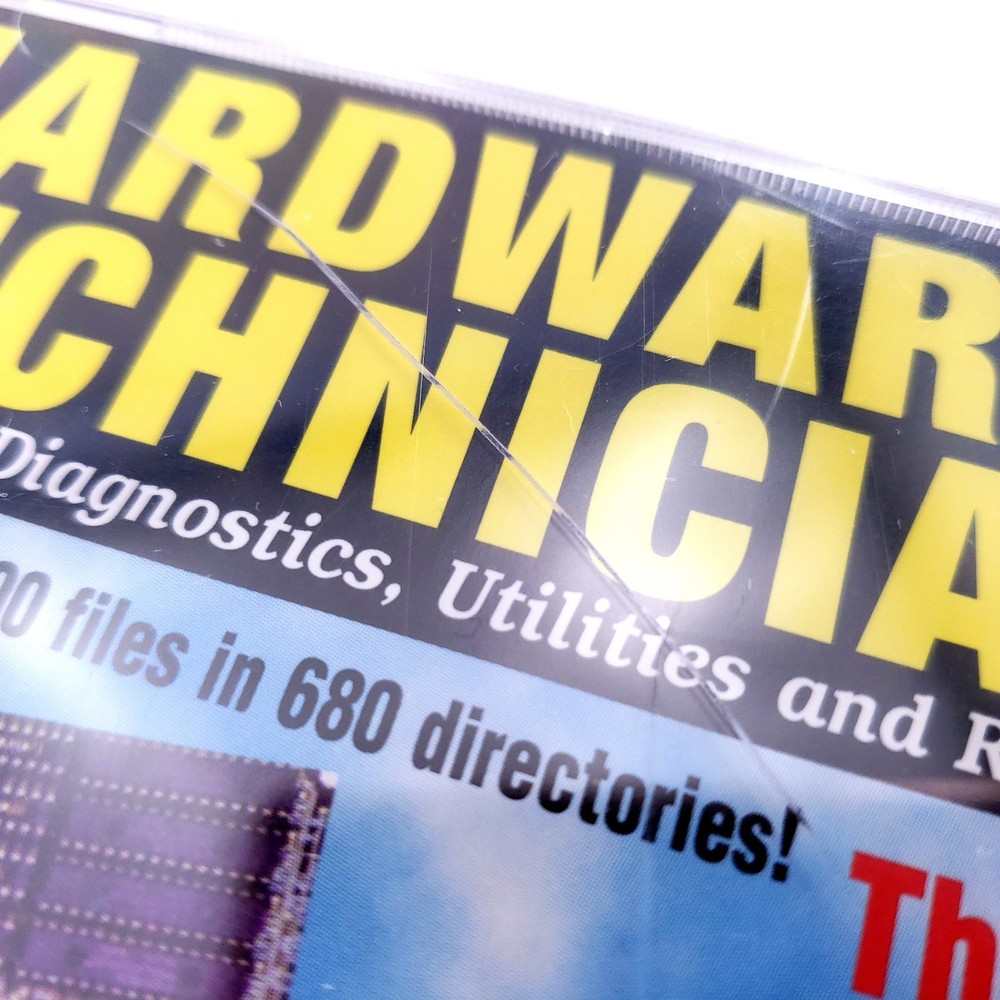 Hardware Technician 2000 CD Diagnostics Utilities Reference Guide 7000 Files New
