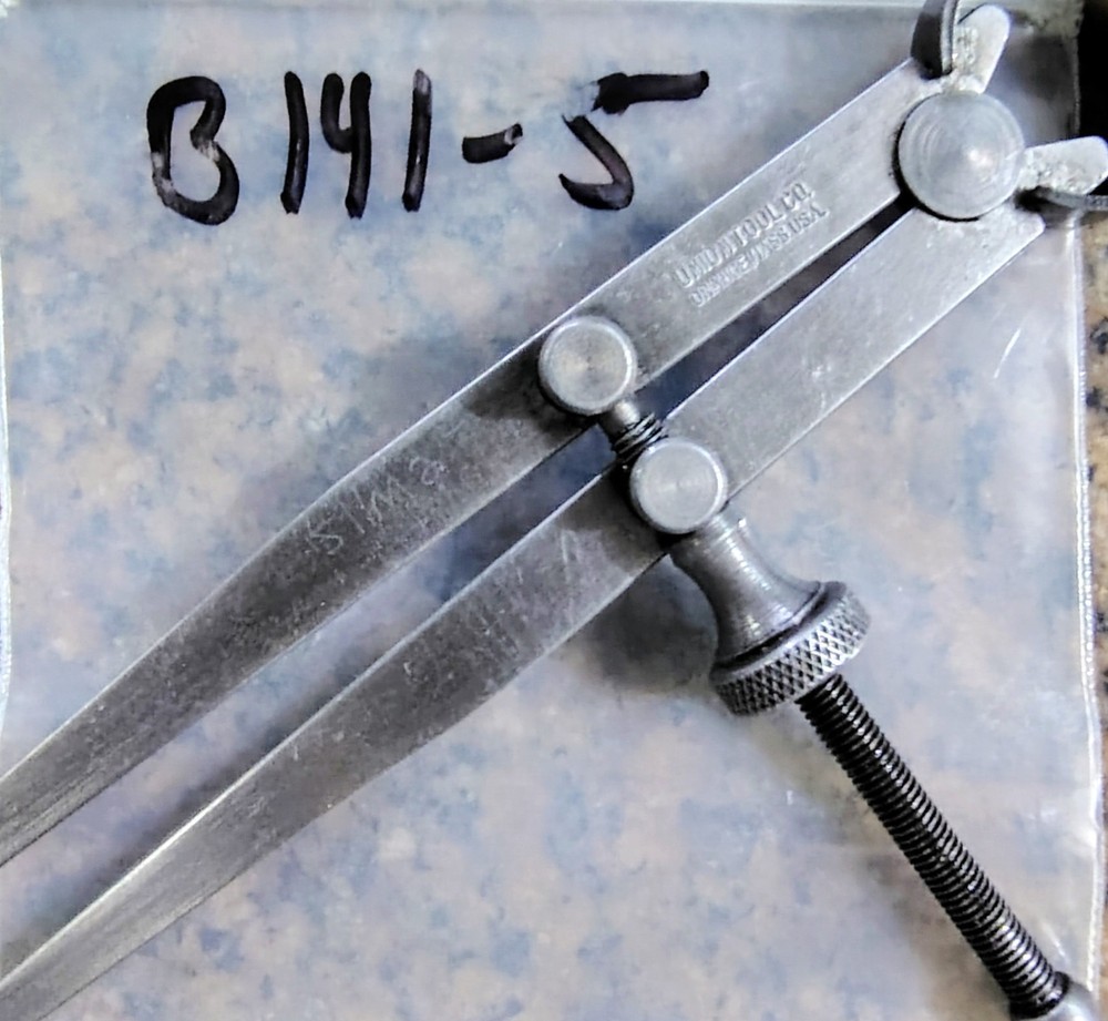 🗽 VINTAGE 6" UNION TOOL DIVIDER MACHINIST/TOOLMAKER