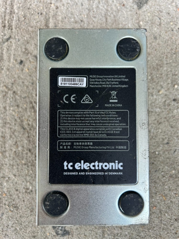 TC Electronics Sky Surfer Reverb Pedal (spring/plate/hall)