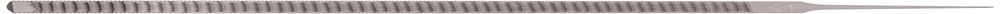 Crescent 12" Half round Second Cut Cabinet Rasp - 17751N
