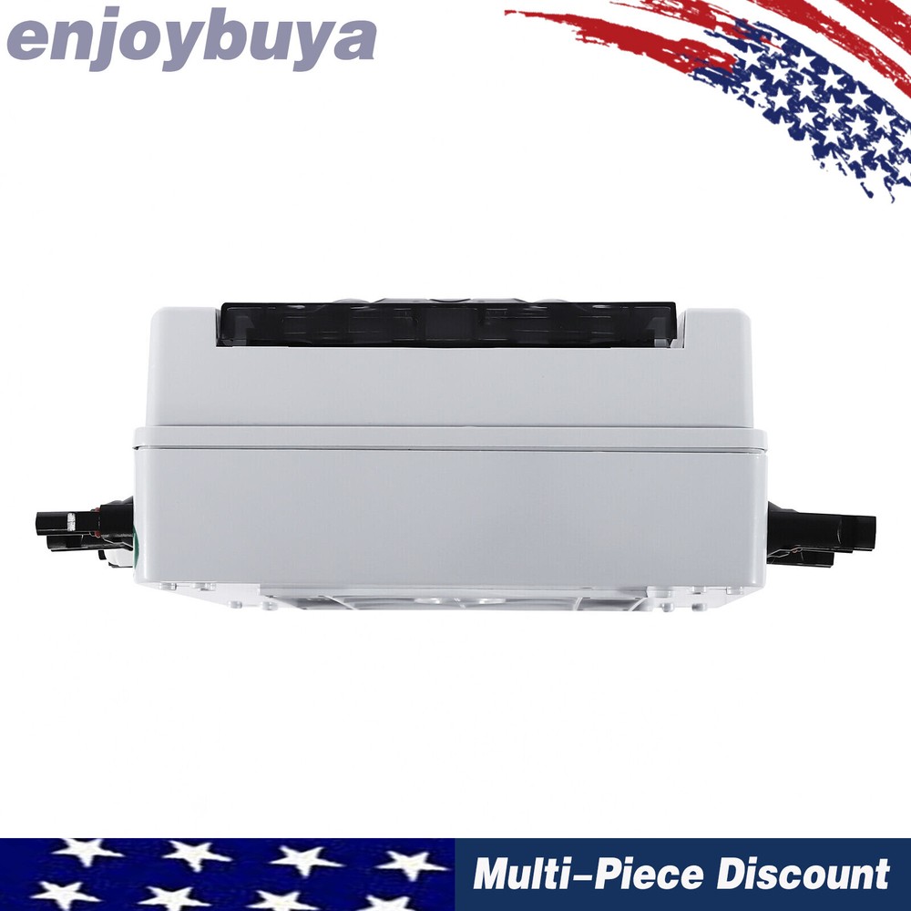 Solar Combiner Box with 2 Strings, Circuit Breaker & Manual Disconnect Feature