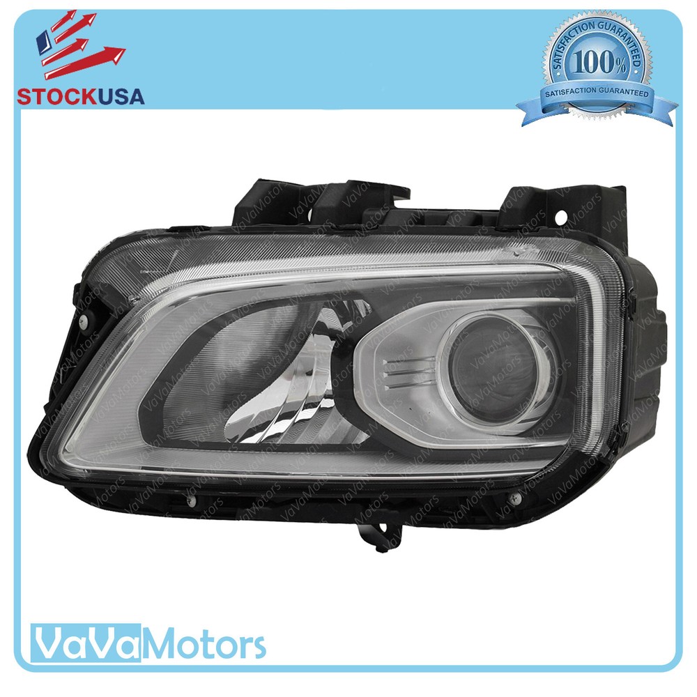 Fits 2018 2019 2020 2021 Hyundai Kona Halogen Headlight & Bezel Assembly Left