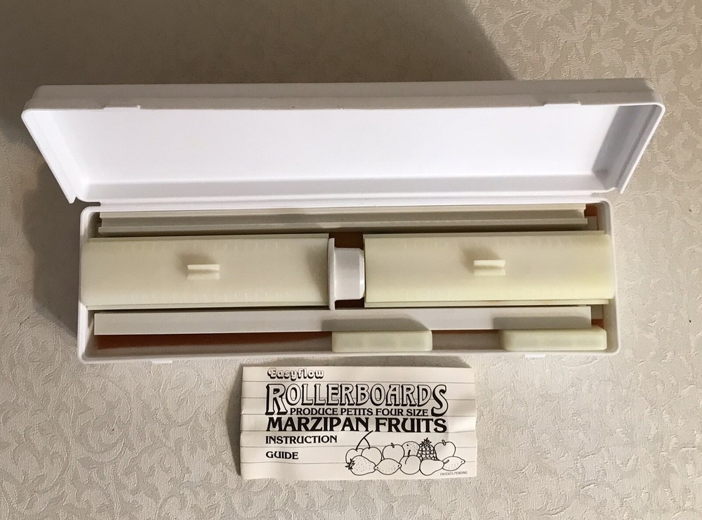 Sugar Craft Easyflow Rollerboards Marzipan Fruit Former-2 Shapes