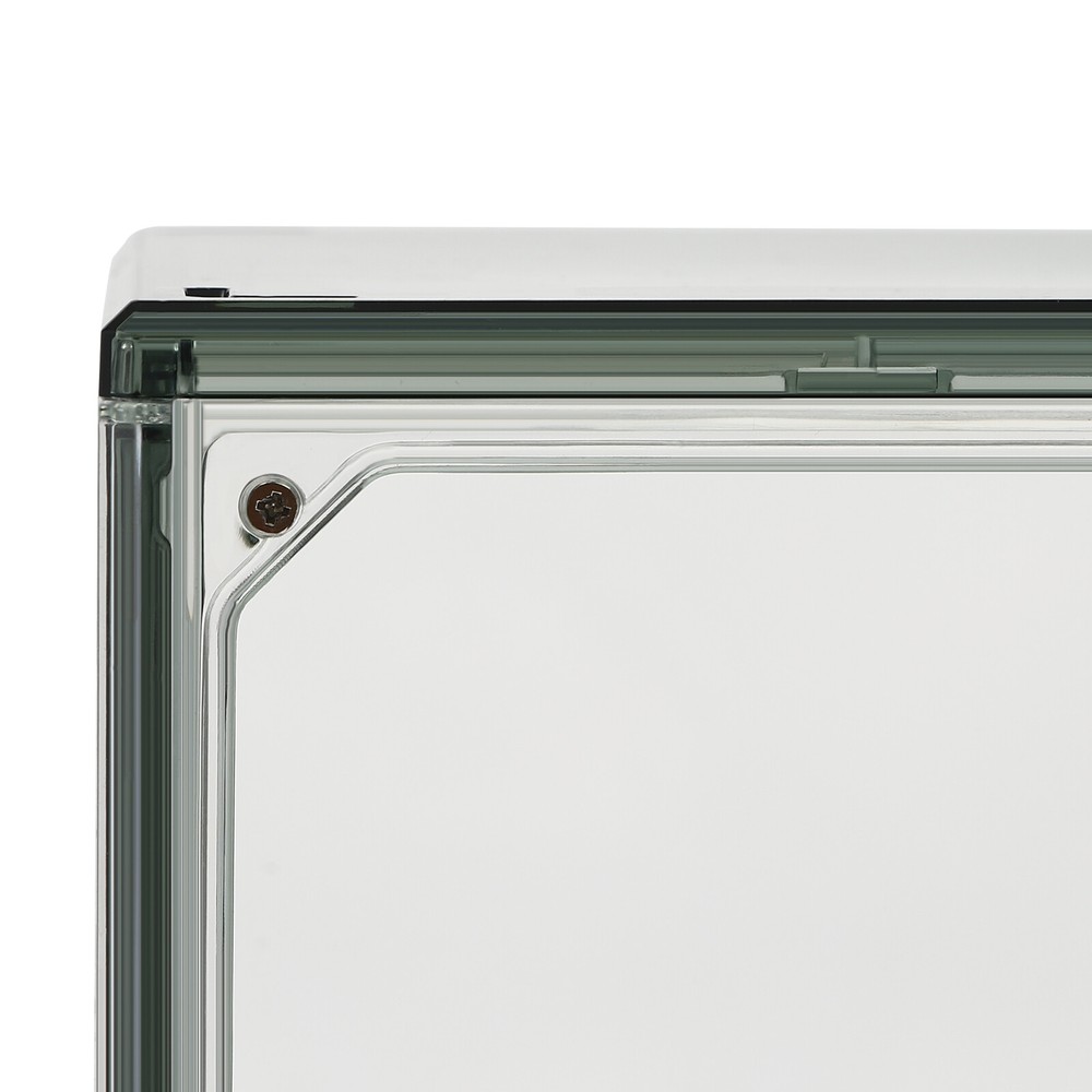 Display Case Bread Box for Kitchen Countertop 2 Tier PET Display Shelf Green