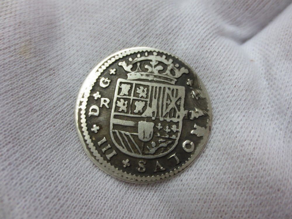 1711 Spain 2 Reales Silver Coin