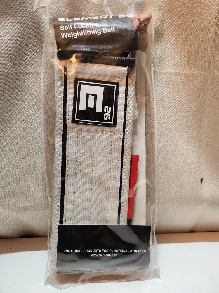 Element 26 Self-Locking Weight Lifting Belt Size Small  NEW