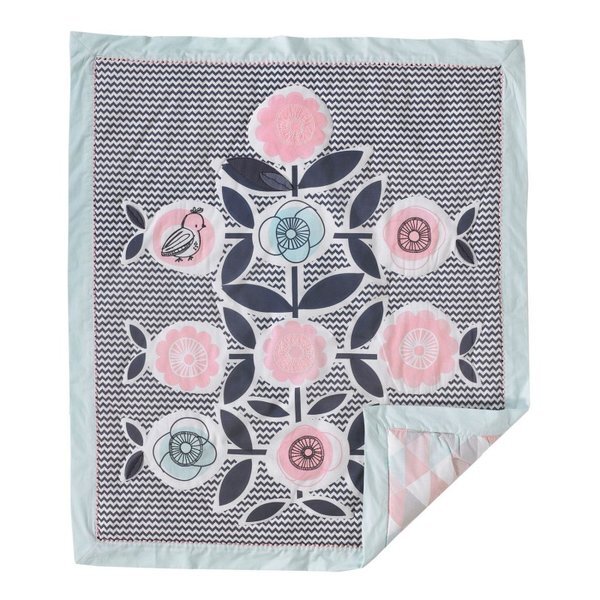 Lolli Living Sparrow 6Pc Crib Bedding Set Include Mobile/Extra Sheet *New*