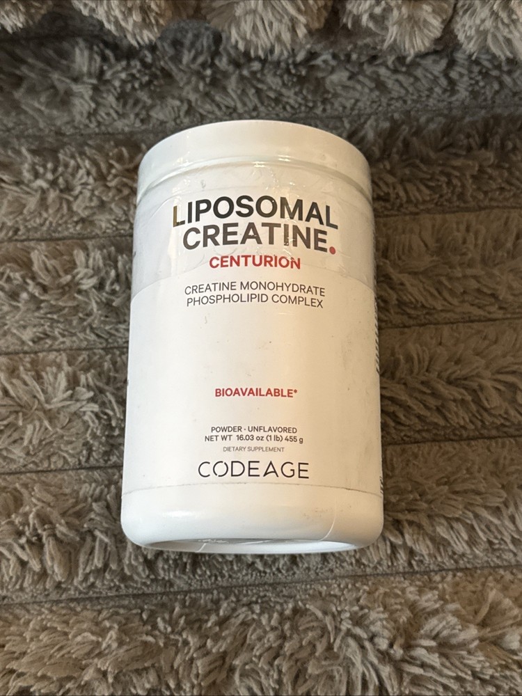 Codeage - Centurion - Liposomal Creatine Powder, Unflavored, 1 lb (455 g)