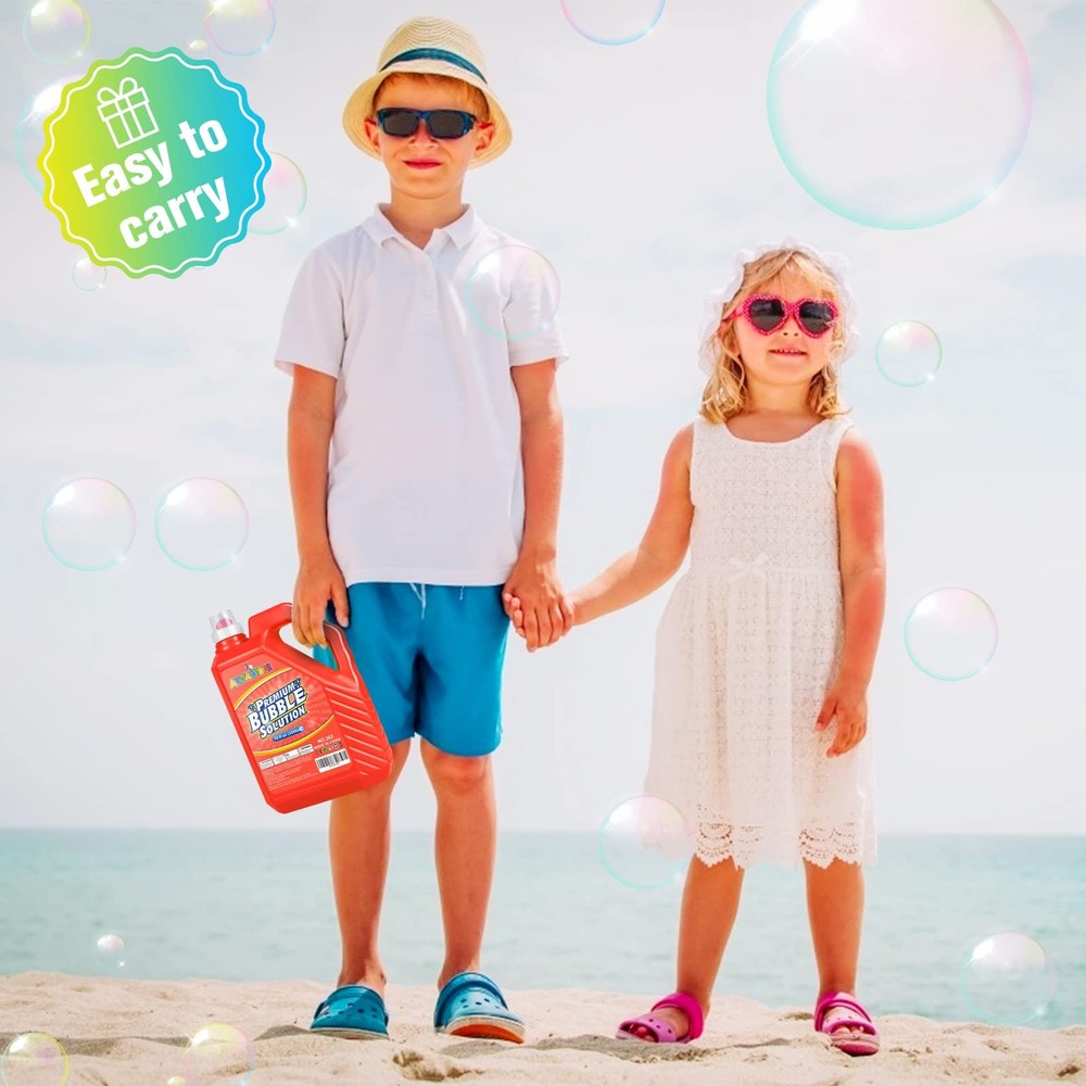 70 oz Bubbles Refills for Kids-Premixed Bubble Solution Refill Premium Bubble Li