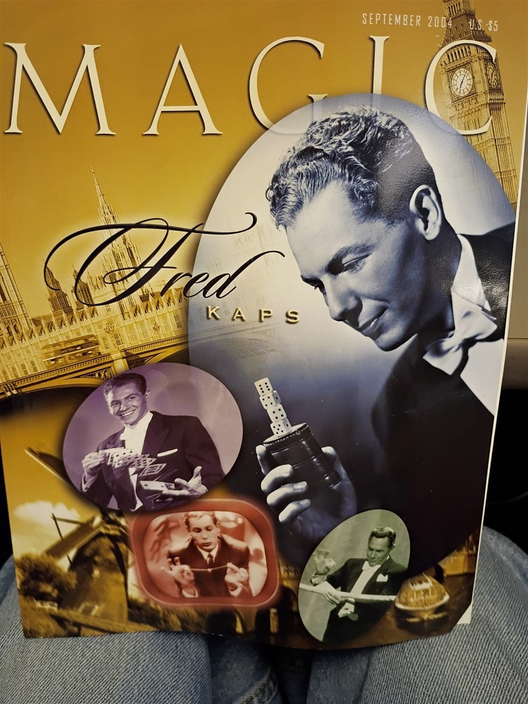 Fred Kaps Magic Magazine Issue September 2004 #12