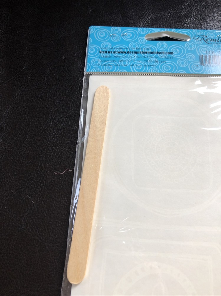 Reminisce Creative Rub-on Transfer for Scrapbooking, Crafts