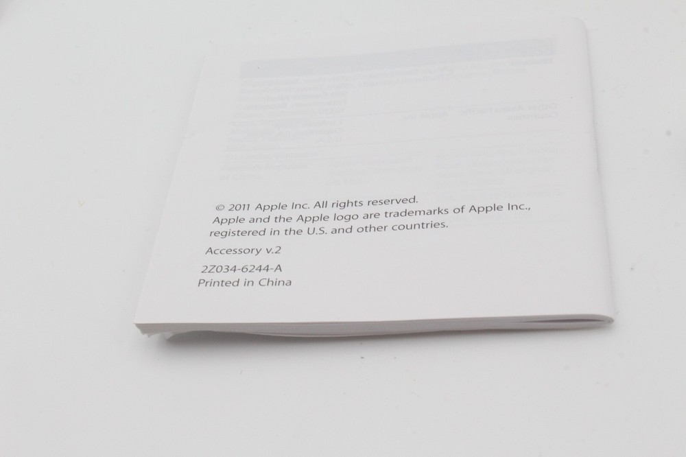 Ipad Camera Connection A1358 & A1362