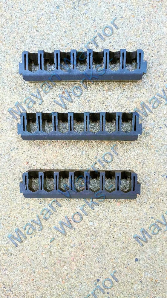 3 Genuine DEWALT Small Bit Holders - 1 set - Capacity 7 bits each, total 21 bits