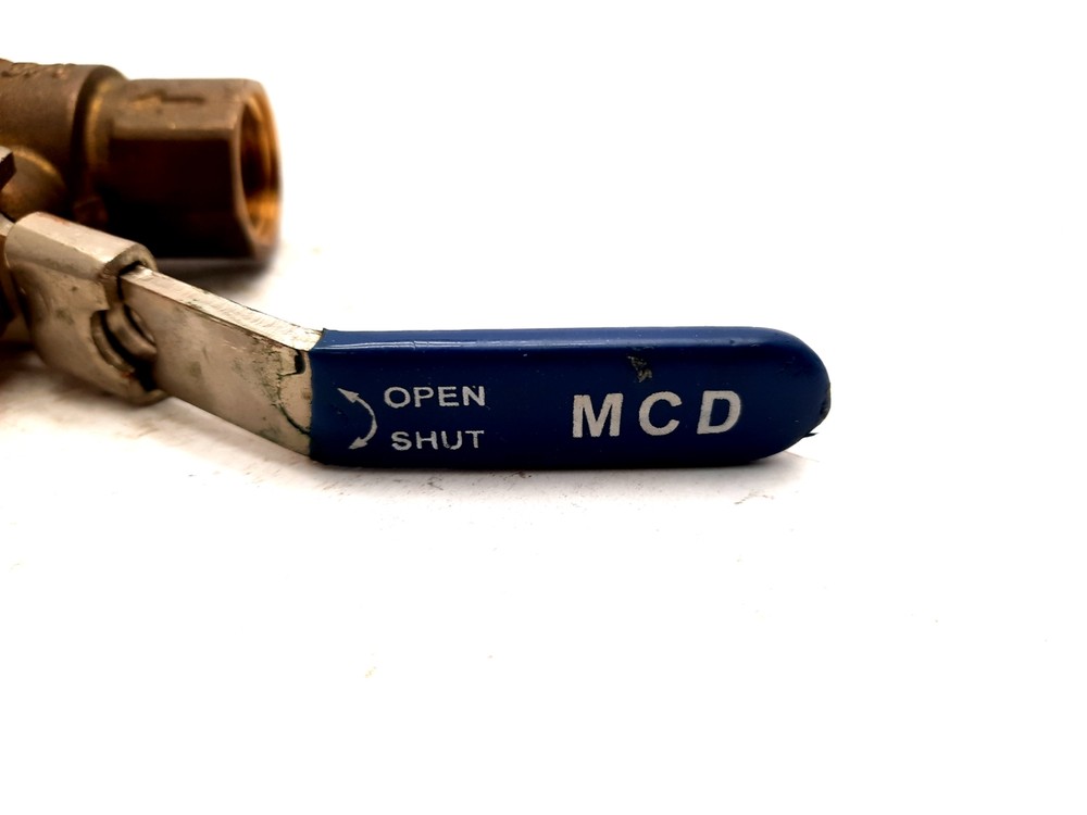 MCD Ball Valve Brass 1/2" NPT 300PSI