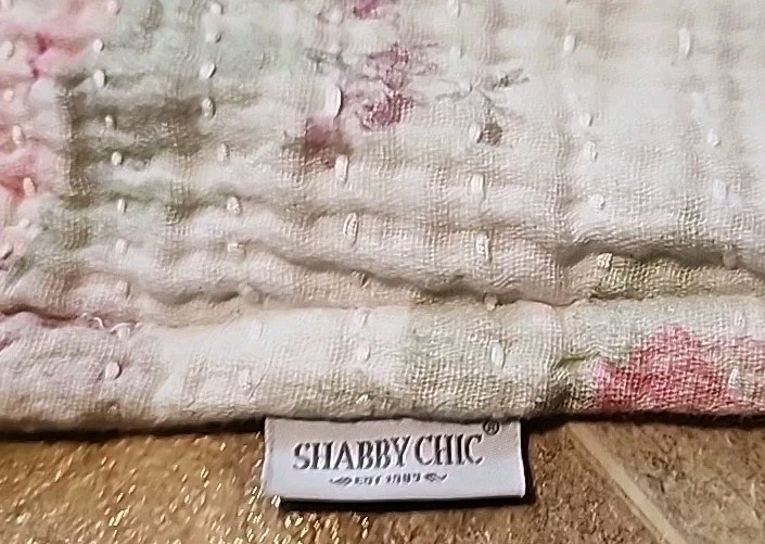Shabby Chic Floral Euro Shams