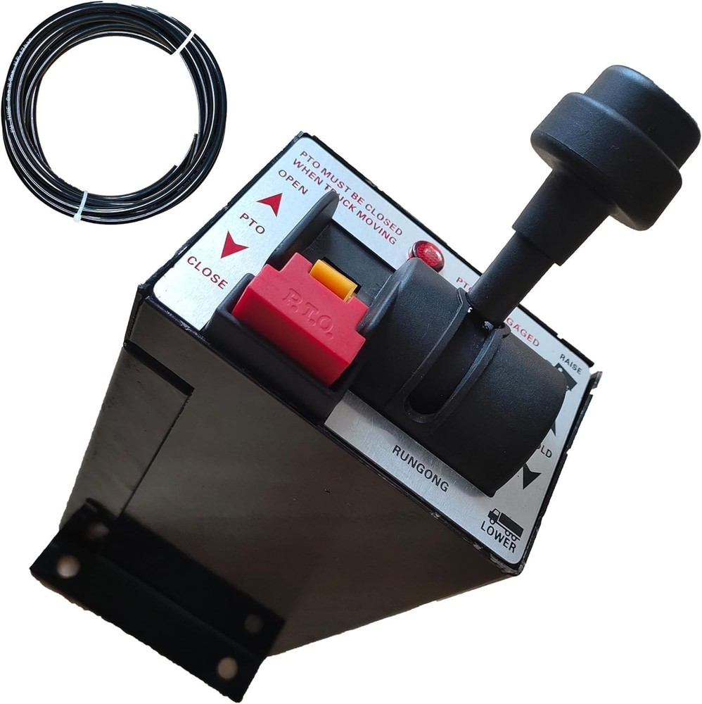 PTO Control Valve Set for Dump Pump, PTO Switch Dual Valve Air Kit With Kicko...