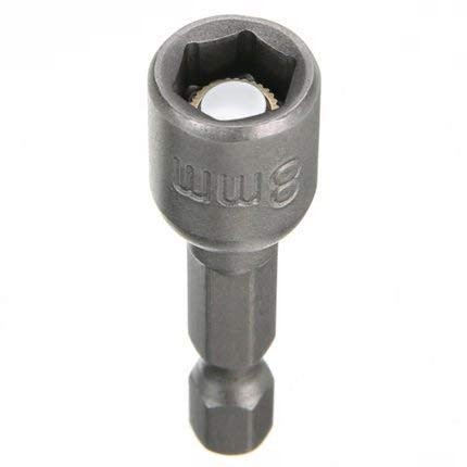 5/16" Nut Driver Drill Bit Set, 10 PCS Hex Magnetic Impact Nut Setter Socket ...