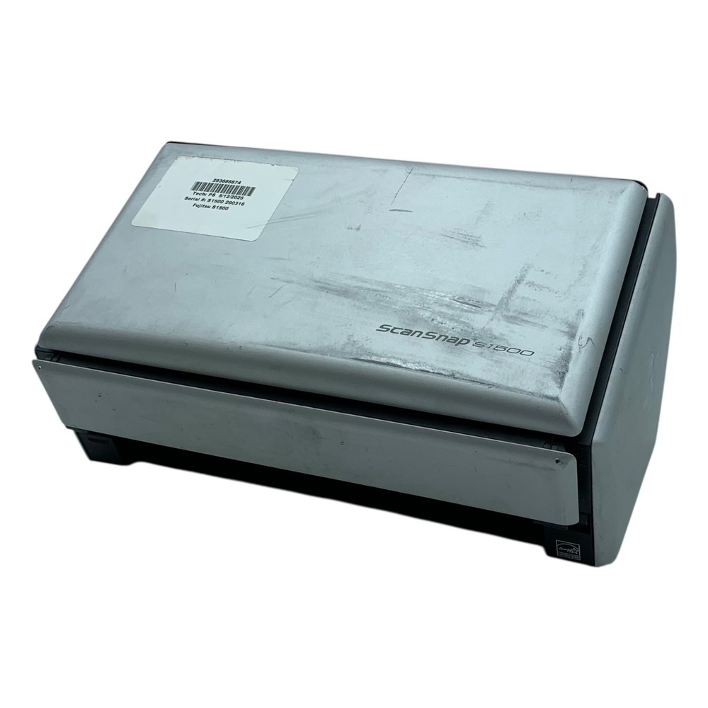 Fujitsu ScanSnap S1500 Document Scanner Model: PA03586-B005 *No Power Cable*