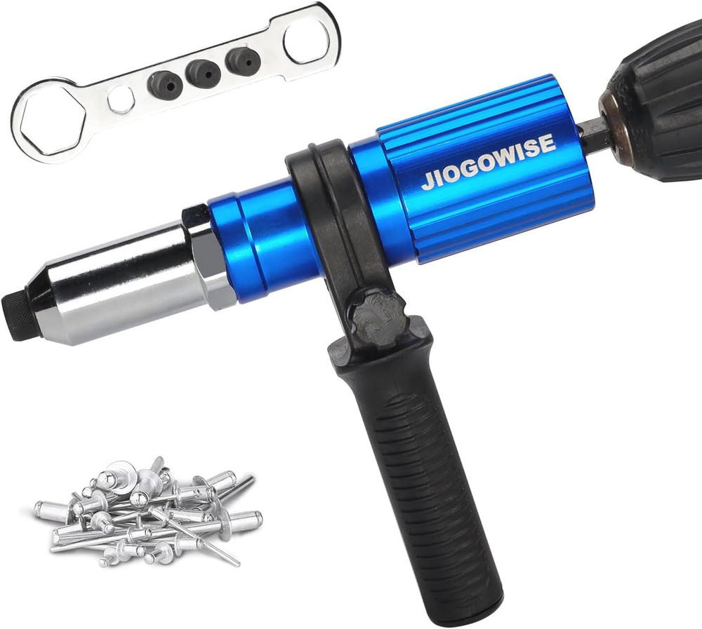 Professional Rivet Gun Adapter Kit Electric Power Drill Rivet...