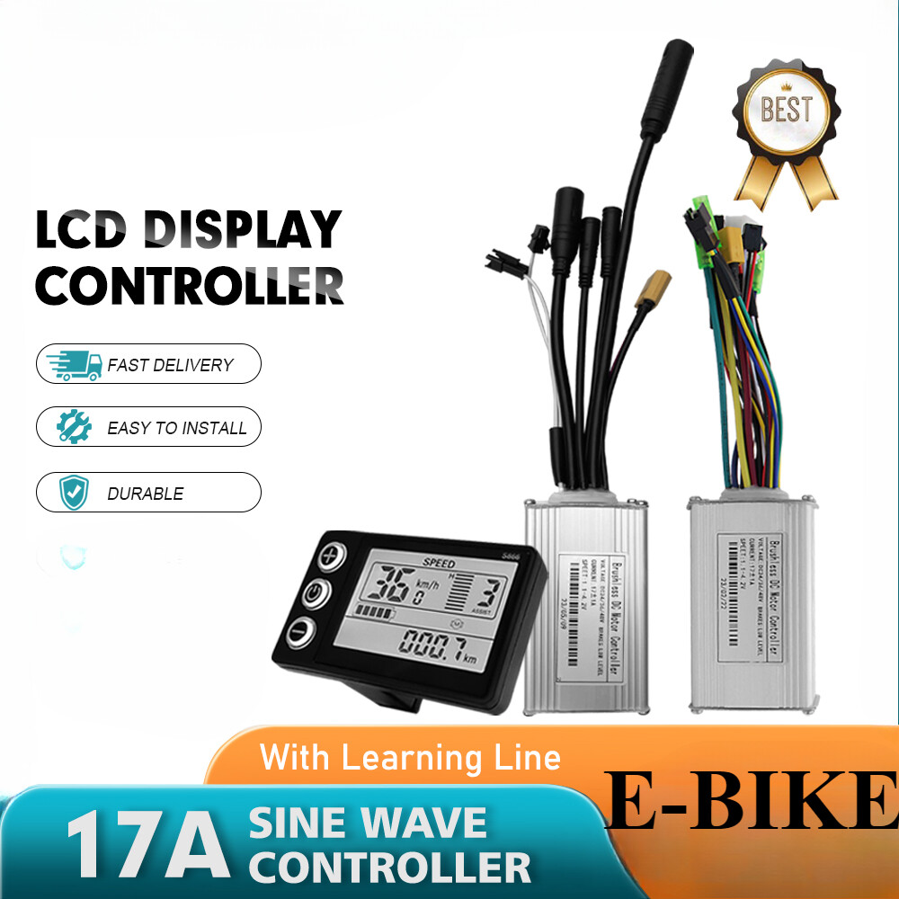 Three-Mode Sine Wave Controller 36V 48V SM/WP Plug with S866/CS866 LCD Display