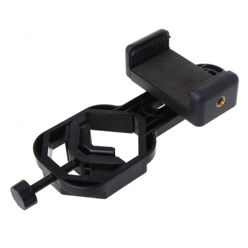Universal CellPhone Clip Monocular Telescope Bracket Microscope Eyepiece Adapter