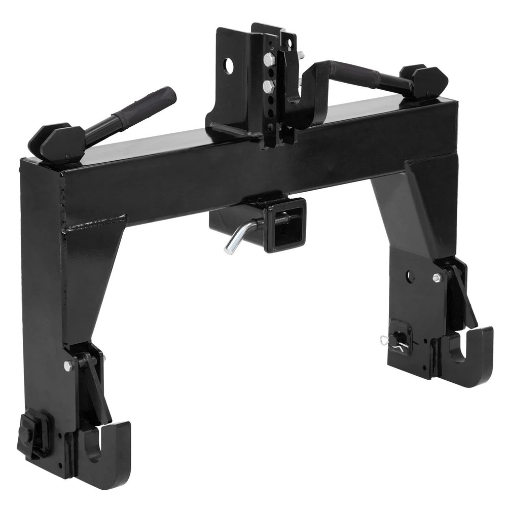 3 Point Quick Hitch 3000lbs with 2" Receiver Adaptation Heavy Duty