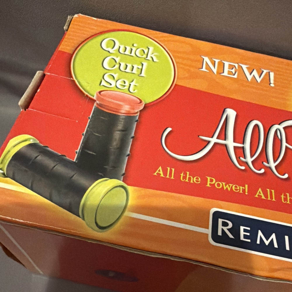 Remington All That Ionic Ceramic Hot Rollers Compact Travel 10 Rollers NIB New
