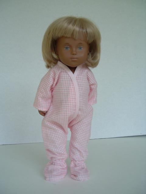 PATTERN FOR SASHA TODDLER/BABY FOOTED SLEEPER