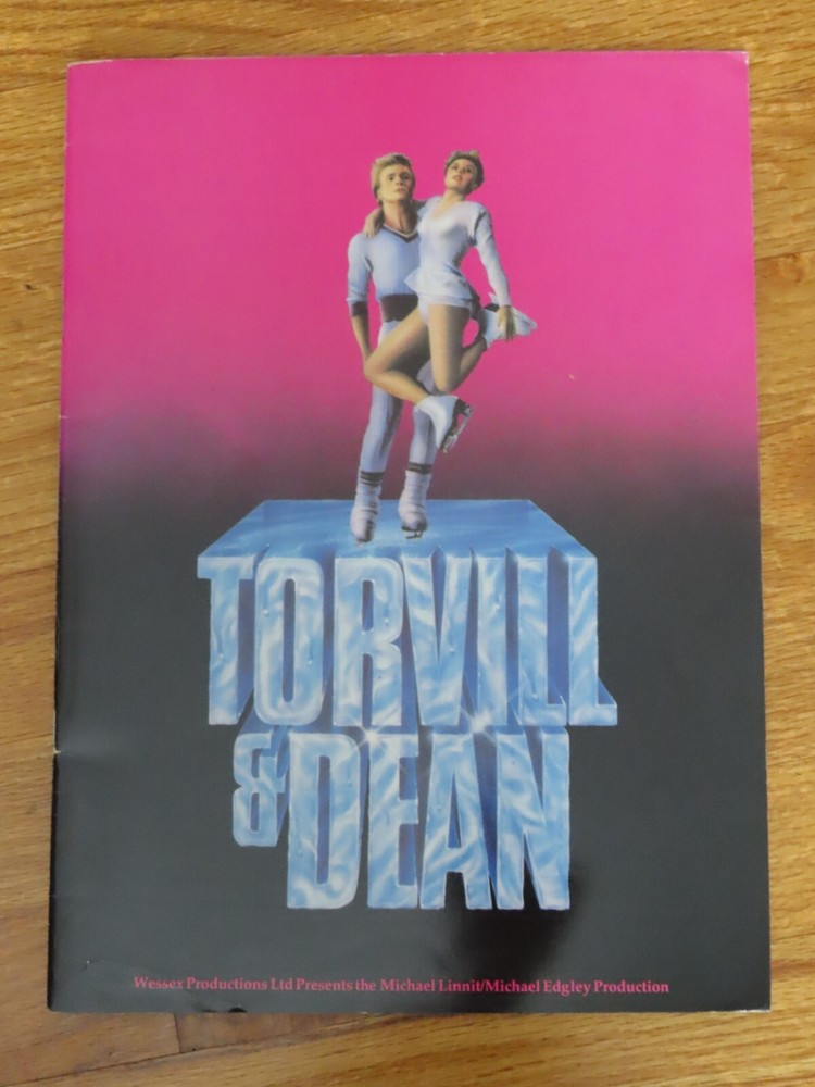 1986 JAYNE TORVILL & CHRISTOPHER DEAN Ice Dancing Tour Program FIGURE SKATING
