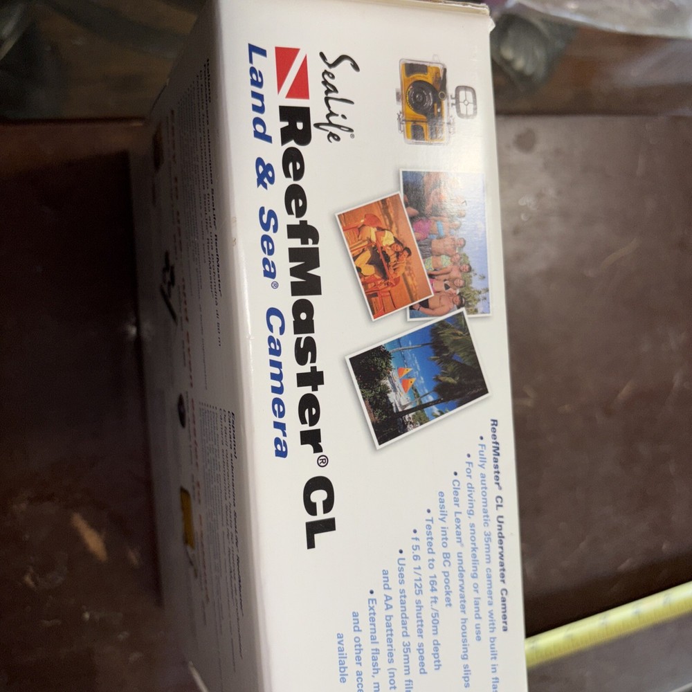 Sealife Reefmaster CL Under Water Camera Automatic Wide Angle 35mm SL520