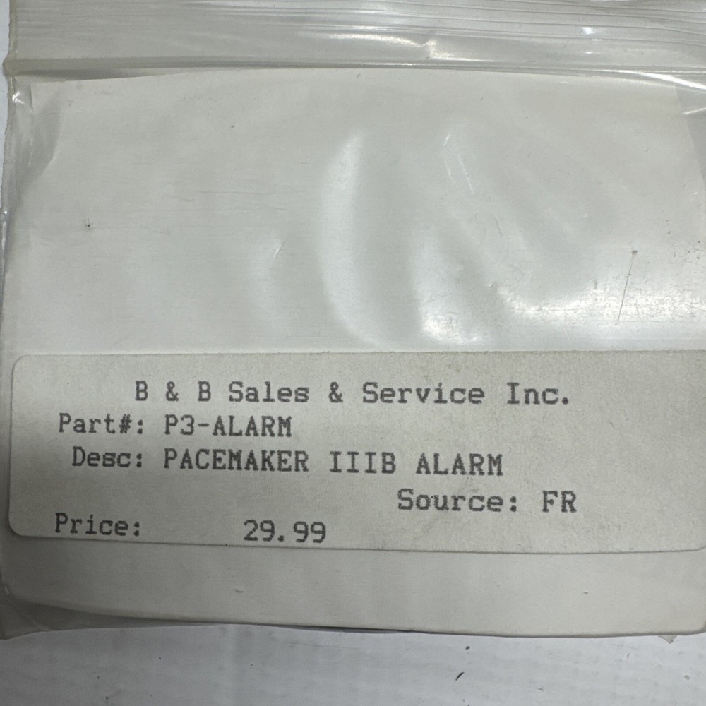NOS GENUINE ICO RACING Pacemaker IIIB 3B Alarm