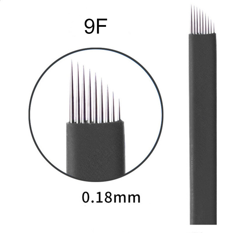 9 Flex Blades Microblading Needles for Tattoo Permanent Makeup Needles