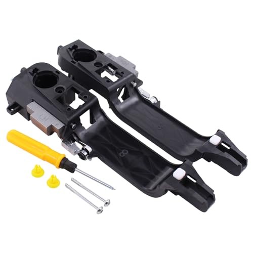 Pair Front Exterior Door Handle Bracket Reinforcement Base for Ford Focus