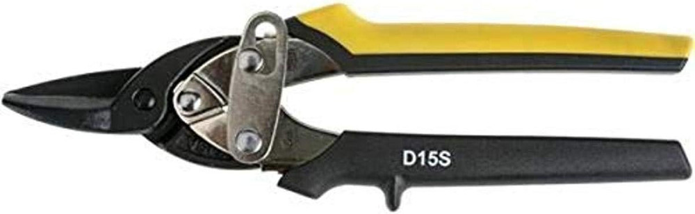 D15S-BE Straight, Right, Left Cut Compact Aviation Snip - Multi-Directional Meta