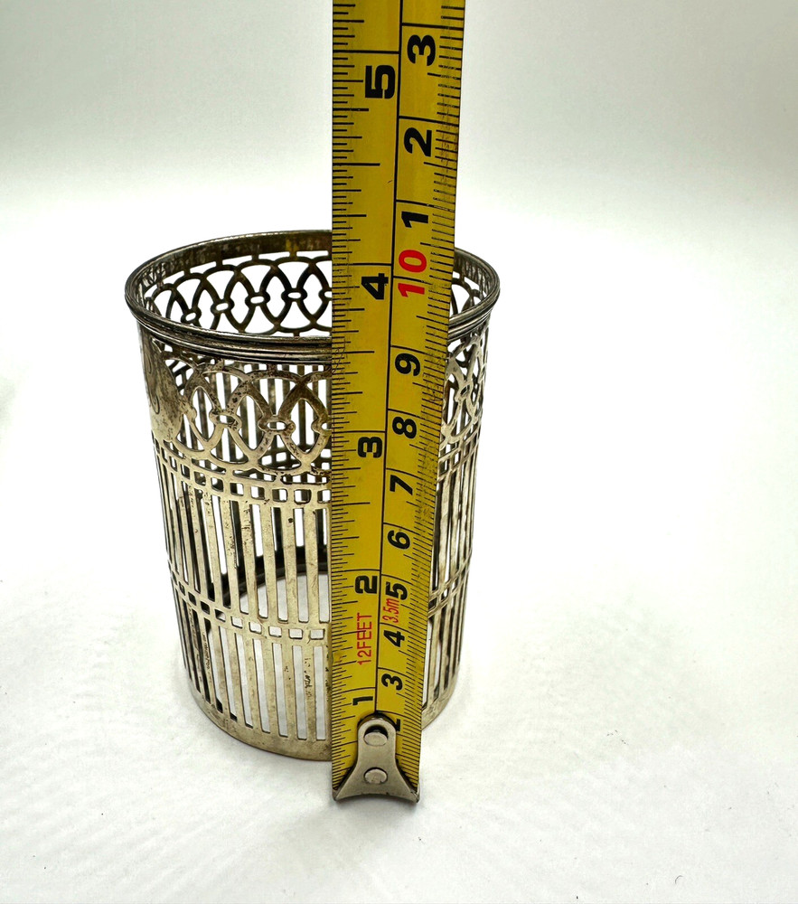 Vintage Sterling Silver Cup Holder